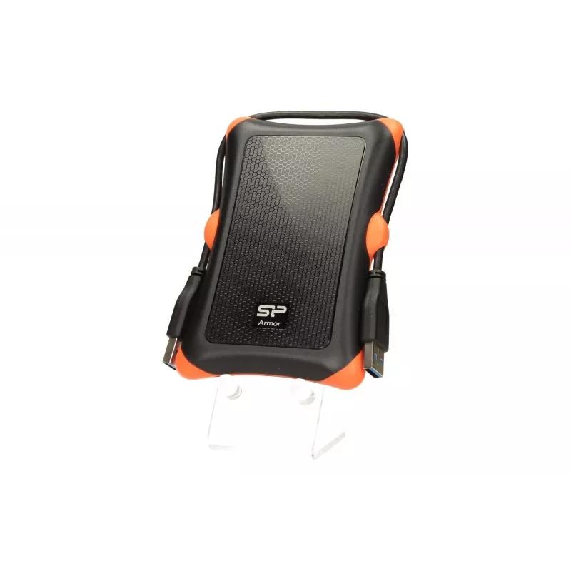 Ulkoinen HDD-kiintolevy Silicon Power Armor A30 (1TB; 2,5 inch; USB 3.2; 5400 kierr./min; oranssi-musta; SP010TBPHDA30S3K)