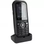 Snom M80 DECT-puhelimen luuri numeronäytöllä musta