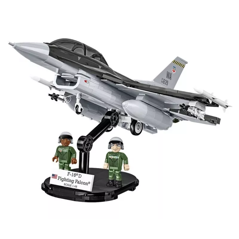 Rakennussarja Cobi F-16D Fighting Falcon, 436 osaa, mittakaavaa ei ilmoitettu