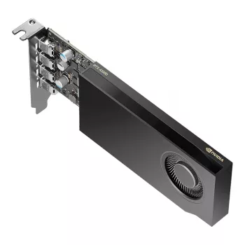 PNY NVIDIA RTX A1000 - näytönohjaimet - RTX A1000 - 8GB GDDR6 - PCIe 4.0 x8 matalaprofiili - 4 x Mini DisplayPort (VCNRTXA1000-PL)
