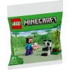 LEGO Minecraft Steve ja Baby-Panda 30672 polybag