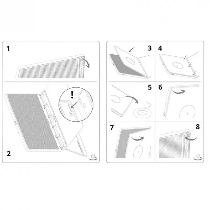 Kuori PocketBook HN-QI-PU-700-BK-WW musta 7