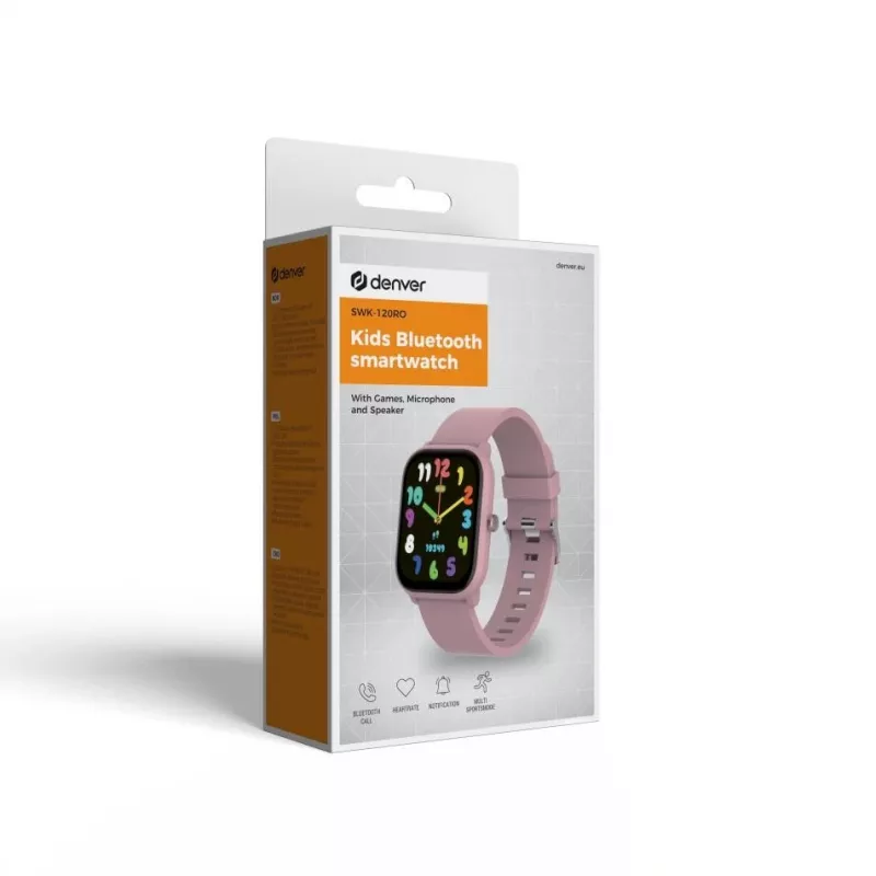 Älykello BT lapsille Denver SWK-120RO pinkki