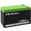 Qoltec 53062 AGM-akku | 12V | 7,2 Ah | max 108A