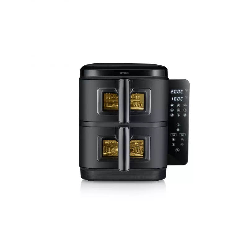 Friteerauskeitin SEVERIN FR 2468 S-Fry Duo Stack 2-in-1, kahden korin rakenne