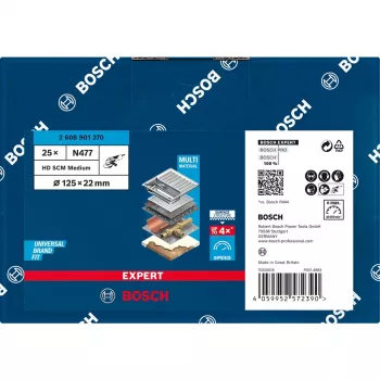 Bosch 2 608 901 270 kulmahiomakoneen tarvike hiomalaikka