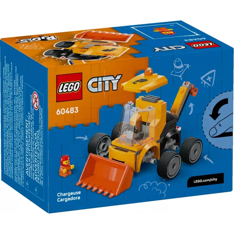 LEGO CITY 60483 Ajoneuvot - pyöräkuormaaja