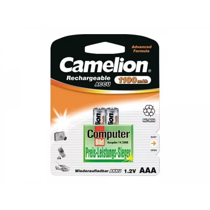 Ladattava akku Camelion NH-AAA1100BP2