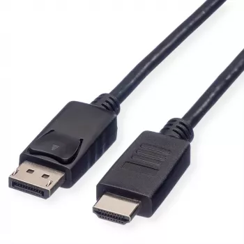 Kaapeli ROLINE 11445780 1 m DisplayPort - HDMI musta