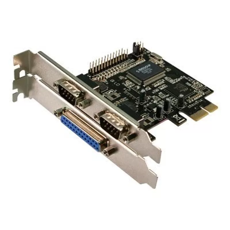 Sisäinen PCIe-liitäntäkortti LOGILINK PC0033 sarja- ja rinnakkaisliitännöillä, NetMOS-piirisarja