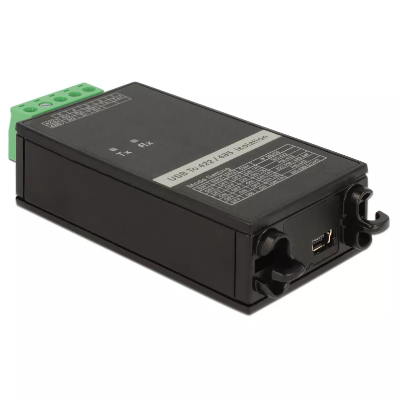 Kaapeliadapteri DeLOCK 62501 USB 2.0 RS-422/485 musta vihreä