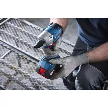 Akkukäyttöinen iskuruuvinväännin GDS 18V-350 Professional solo, 18Volt (sininen, ilman akkua ja laturia)