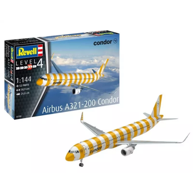 Muovipienoismalli A321-200 CONDOR 1/144
