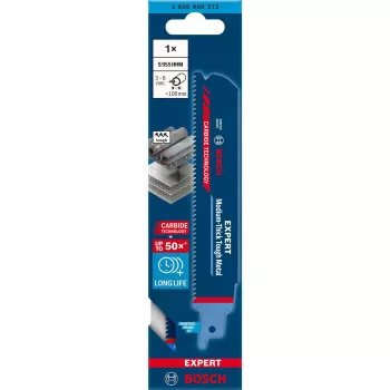 Bosch EXPERT ”MEDIUM-THICK TOUGH METAL” S 955 HHM puukkosahanterä hiiliteräs (HCS) 1 kpl
