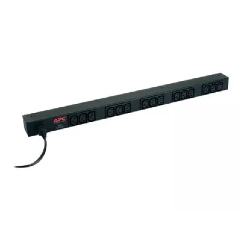 APC RACK PDU BASIC ZERO U 10A 230V pistorasia (PDU) 15 AC-lähtöä 0U musta