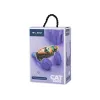 Langaton kuulokemikrofoni Bluetooth 5.0 LED lapsille violetti korvat