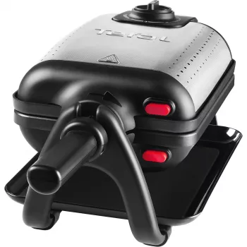 Tefal WM756D vohvelirauta 2 vohvelia 1200 W musta, ruostumaton teräs