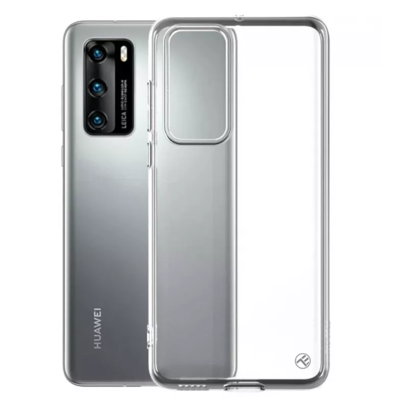 Tellur silikonisuojakotelo Huawei P40, läpinäkyvä