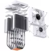 Jonsbo CR-1400 DV2 prosessorin ilmajäähdytin, 2 x 92 mm, valkoinen