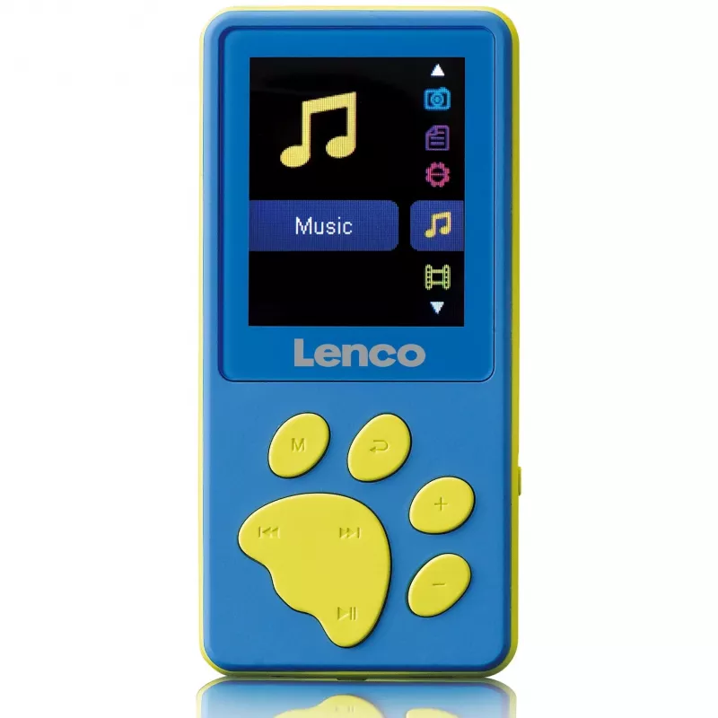 Lenco XEMIO-560BU MP3-/MP4-soitin 8 GB sininen (XEMIO-560BU)
