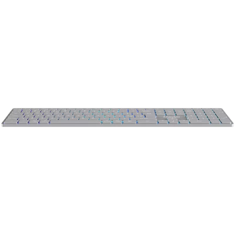 CANYON näppäimistö HKB-W11 UK/US RGB Dual Mode langaton harmaa