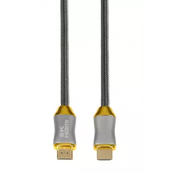 HDMI-kaapeli IBOX HD08 2 m, HDMI Type-A uros–uros, HDMI 2.1, hopea