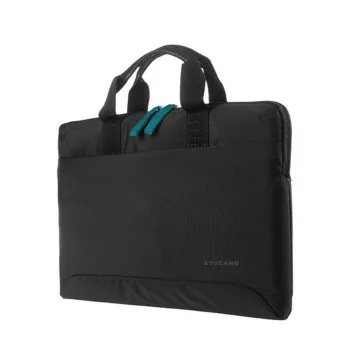 Tucano Smilza Super Slim -laukku MacBook Pro 14” / Air 15” / Pro 13 /Air / kannettava 14” / 13” musta