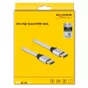 HDMI-kaapeli DeLOCK Ultra High Speed 48 Gbit/s 8K 60 Hz hopea 1 m