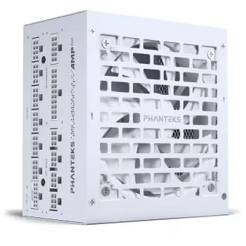 Virtalähde PHANTEKS AMP GH 1200W 80 PLUS Platinum ATX 3.1 PCIe 5.1 — 1200 W, valkoinen