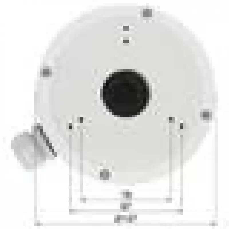 Hikvision Digital Technology DS-1280ZJ-M turvakameratarvike liitäntärasia