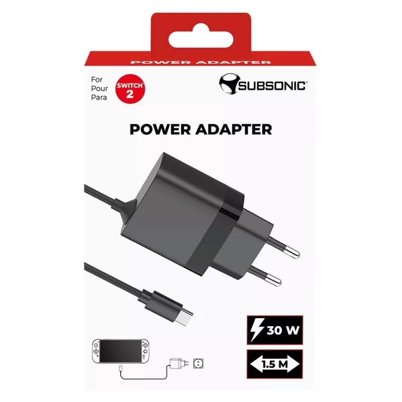 Virtalähde SUBSONIC SA5713 Switch 1/2 15V 2,5A