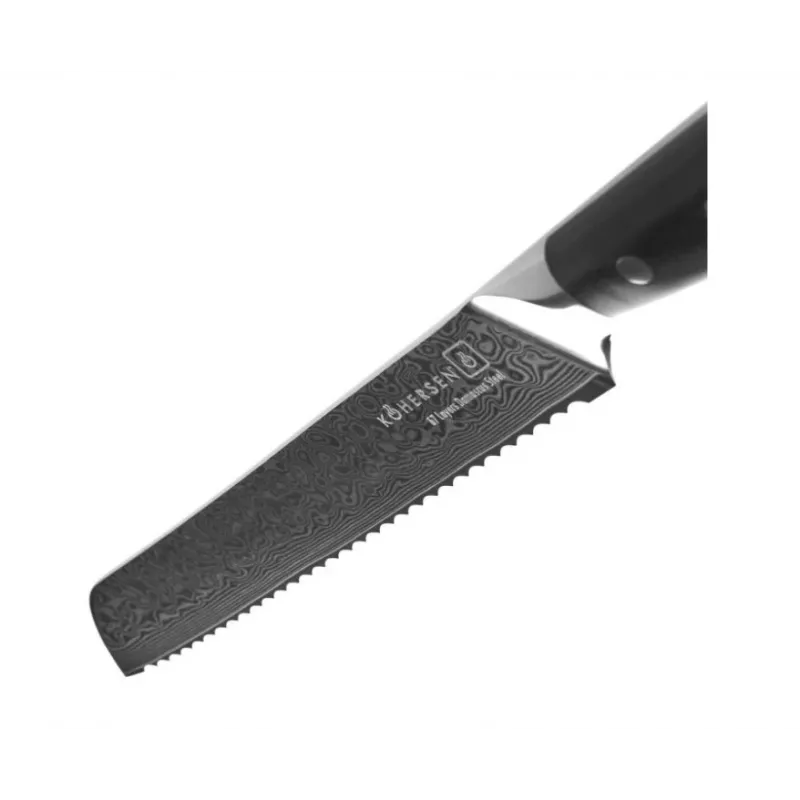 Kohersen Elegance eebenpuinen leipäveitsi 22,9 cm