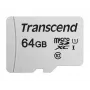 Flash-muisti Transcend 64 GB MicroSDXC SDHC 300S