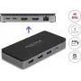 DeLOCK USB Type-C telakointiasema 4K Dual HDMI MST USB Gigabit LAN PD 85W