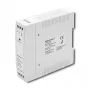DIN-kiskovirtalähde 10W, 12V, 0.83A, ohut