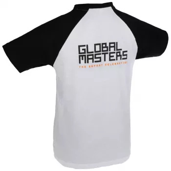Global Masters T-paita GM Logo - valkoinen (M)