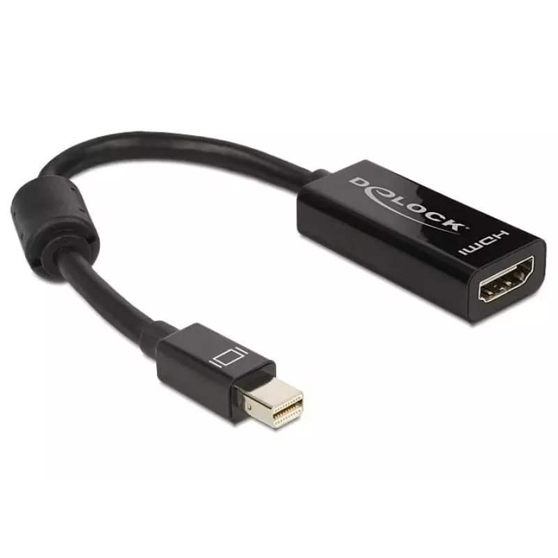 Delock - videosovitin - Mini DisplayPort uros - HDMI naaras - 18 cm (65099)
