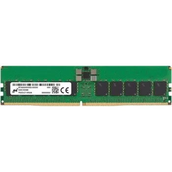 Palvelimen työmuistimoduuli | MICRON | DDR5 | 32 GB | Registered (puskuroitu) | 6400 MHz | CL 52 | 288-Pin DIMM | ECC Kyllä | MTC20F2085S1RC64BR