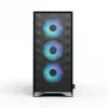 Fractal Design Pop 2 Air musta Solid Midi-Tower-PC-kotelo — ATX-tuki, 3x 120 mm etutuulettimet, 2,5/3,5 inch asemapaikat, 215×481×462 mm