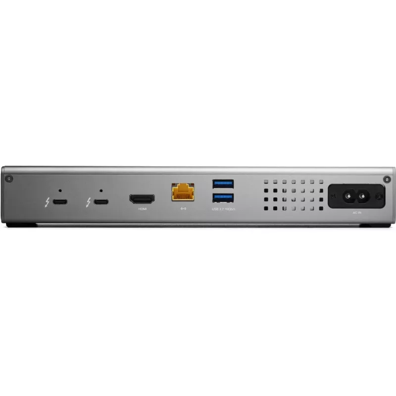 OWC Go Dock - telakointiasema - Thunderbolt 4 - HDMI, 2 x Thunderbolt 4 - GigE, 2,5 GigE - 120 wattia