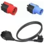 Pistorasiasovitin NRGkick NRGkick Smart Attachment Set Standard musta sininen punainen