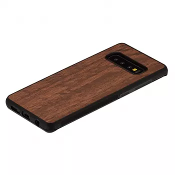 Älypuhelinkotelo man and wood Samsung Galaxy S10, musta koala-design, suojakotelo