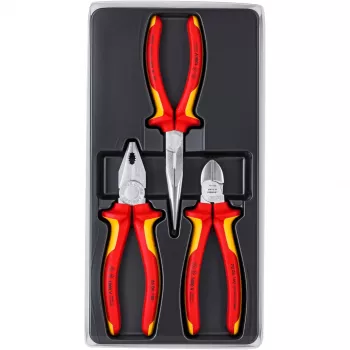 Knipex 00 20 12 mekaanikon työkalusarja 3 työkalua