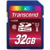 Flash-muisti Transcend 32 GB SDHC UHS-I 600x TS32GSDHC10U1