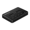 Qoltec 50310 -telakointiasema 2x SSD M.2 SATA NGFF USB Type-C