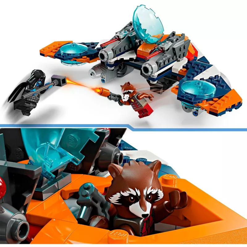 Rakennuslelu LEGO Marvel Super Heroes Rocket avaruusalus 76278 – Rocket ja Ronan setti