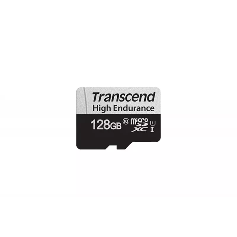 Flash-muisti Transcend 128GB MicroSDXC UHS-I 350V
