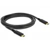 USB-kaapeli DeLOCK 83668 USB 3.2 Gen 1 2 m USB C musta