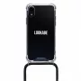 Lookabe kaulaketjupuhelinkuori iPhone XR:lle, kulta/musta