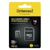 Intenso Performance - flash-muistikortti (microSDHC/SD-adapteri sisältyy) - 16 GB - UHS-I U1 / Class10 - microSDHC UHS-I